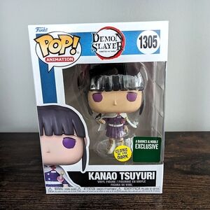 NEW Demon Slayer Kanao Tsuyuri Glow GITD  Funko Pop Barnes and Noble exclusive
